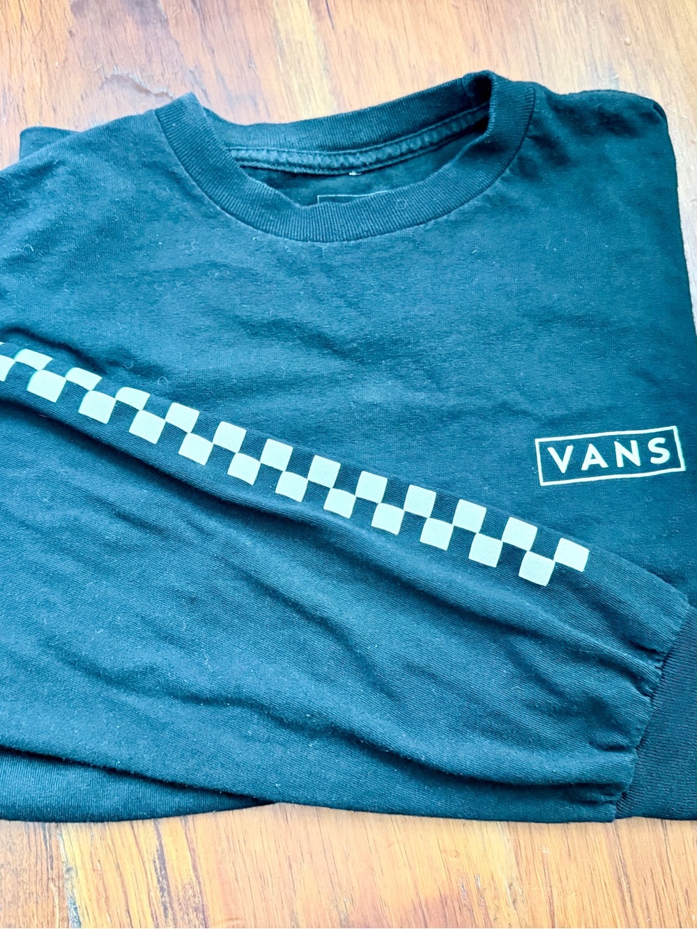 Vans Classic Fit Black Cotton long sleeve shirt